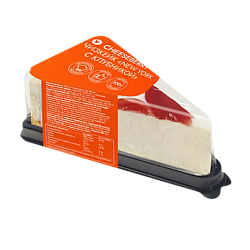 "CHEESEBERRY" чизкейк New York с клубникой 